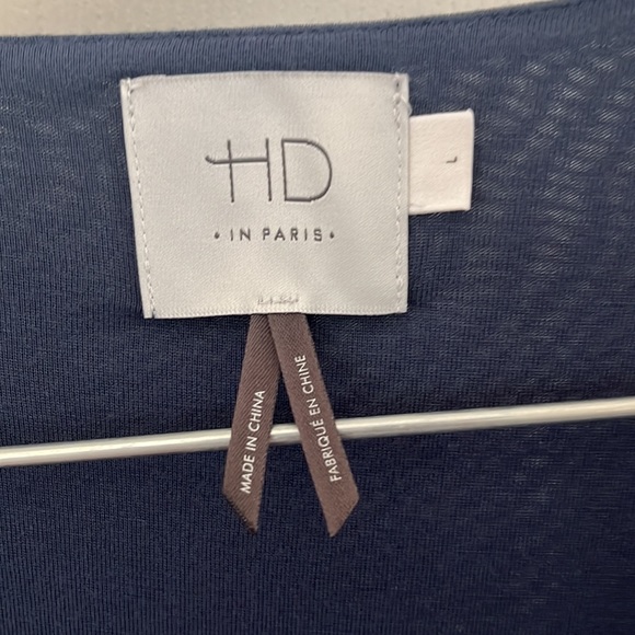 Grey-blue bunched dress - Picture 3 of 3